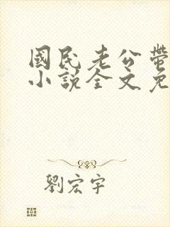 国民老公带回家小说全文免费阅读