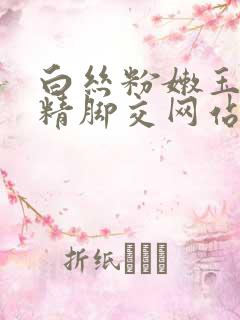 白丝粉嫩玉足夹精脚交网站