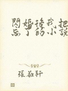 闪婚后我把老公忘了的小说免费阅读