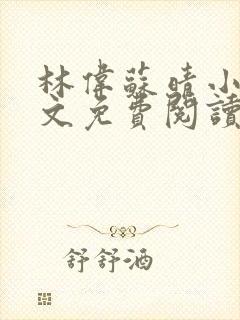 林伟苏晴小说全文免费阅读最新章节