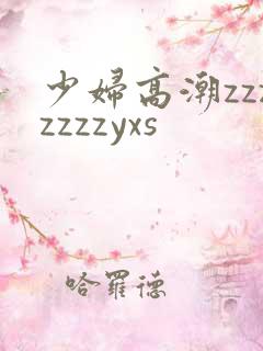 少妇高潮zzzzzzzyxs