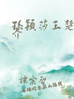 孙颖莎王楚钦简介