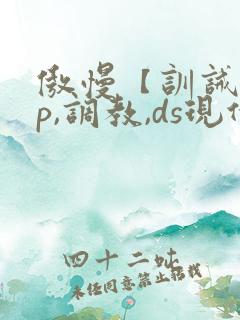 傲慢【训诫,sp,调教,ds现代家奴】