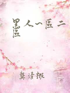 黑人~区二区三区