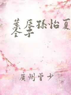 叶辰孙怡夏若雪全子