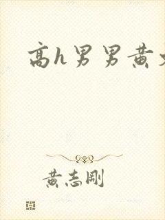 高h男男黄文