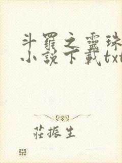 斗罗之灵珠神剑小说下载txt
