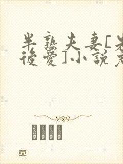 半熟夫妻[先婚后爱]小说免费阅读