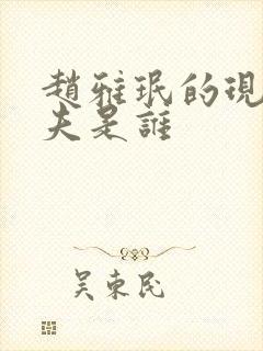 赵雅珉的现任丈夫是谁