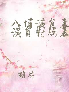 八佰演员表全部演员对照表