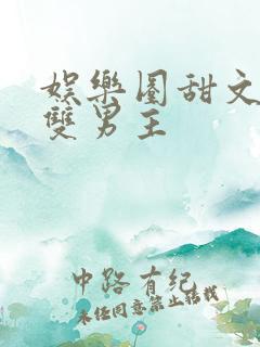 娱乐圈甜文推荐双男主