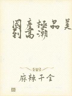 国产极品美女爽到高潮