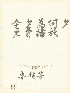 今夕为何夕全集免费播放