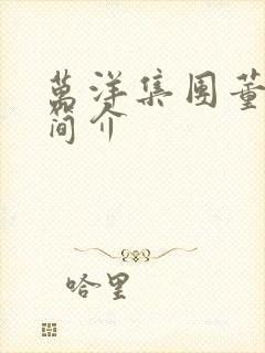 万洋集团董事长简介