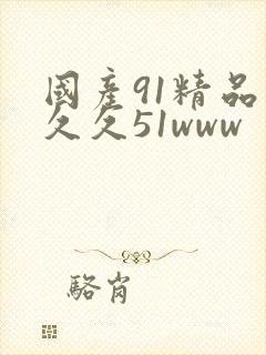 国产91精品久久久51www