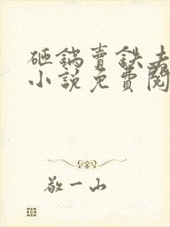 砸锅卖铁去上学小说免费阅读全文