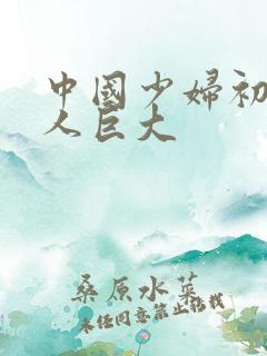 中国少妇初尝黑人巨大