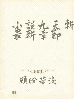 小说九天斩神诀最新章节