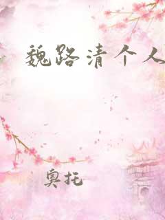 魏路清个人简介