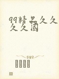 99精品久久久久久国