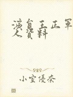 演员王正军的个人资料