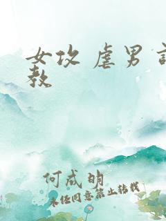 女攻 虐男 调教