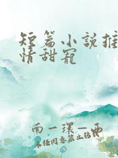 短篇小说推荐言情甜宠