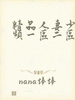 精品人妻少妇视频一区二区