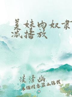 美妹肉奴隶无删减播放