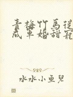 青梅竹马从小养成军婚甜宠文