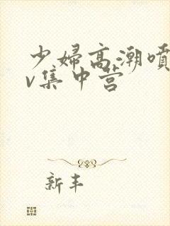 少妇高潮喷水av集中营