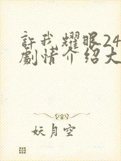 许我耀眼24集剧情介绍大结局