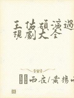 王佑硕演过的电视剧大全