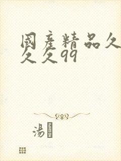 国产精品久久久久久99