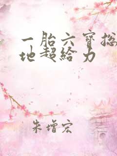 一胎六宝总裁爹地超给力