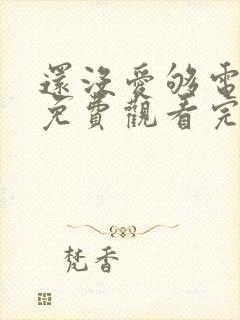 还没爱够电视剧免费观看完整版