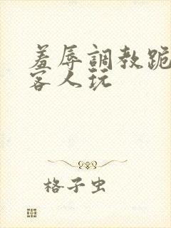 羞辱调教跪着让客人玩