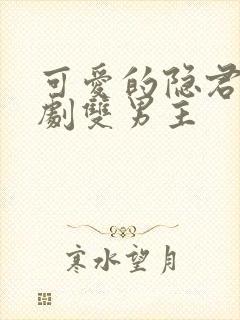 可爱的隐君子泰剧双男主