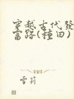 穿越古代发家致富路(种田)