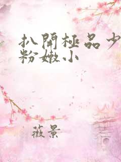 扒开极品少妇的粉嫩小