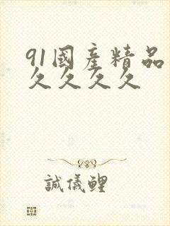 91国产精品久久久久久