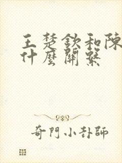 王楚钦和陈梦是什么关系