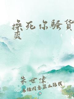 操死你骚货爽不爽