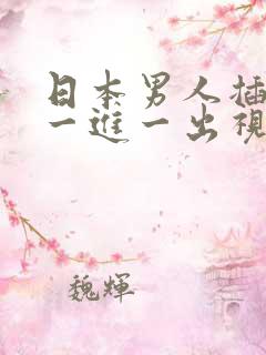 日本男人插女人一进一出视频