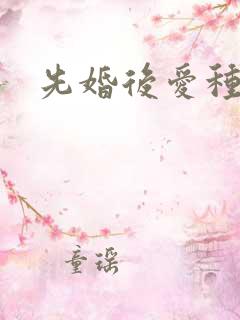 先婚后爱种田文