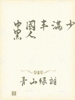 中国丰满少妇与黑人