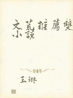 文荒推荐双男主小说