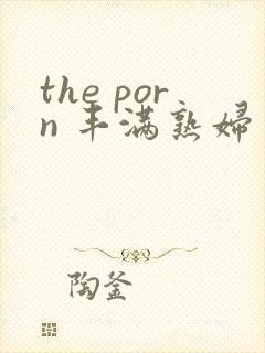 the porn 丰满熟妇