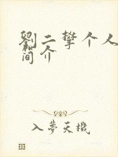 刘二攀个人资料简介