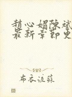 赵心媚陈斌小说最新章节更新时间